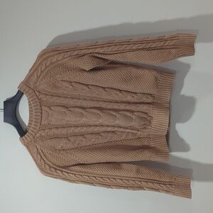 Gap - S - Cable Knit Crew Sweater